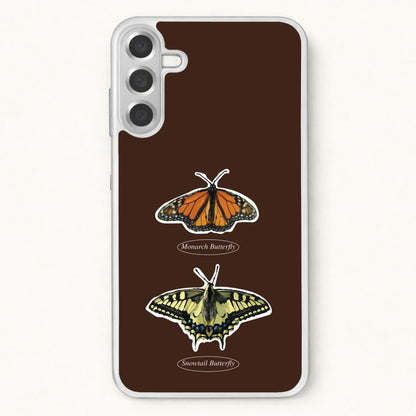 Butterfly Species Collage Phone Case for Galaxy A37