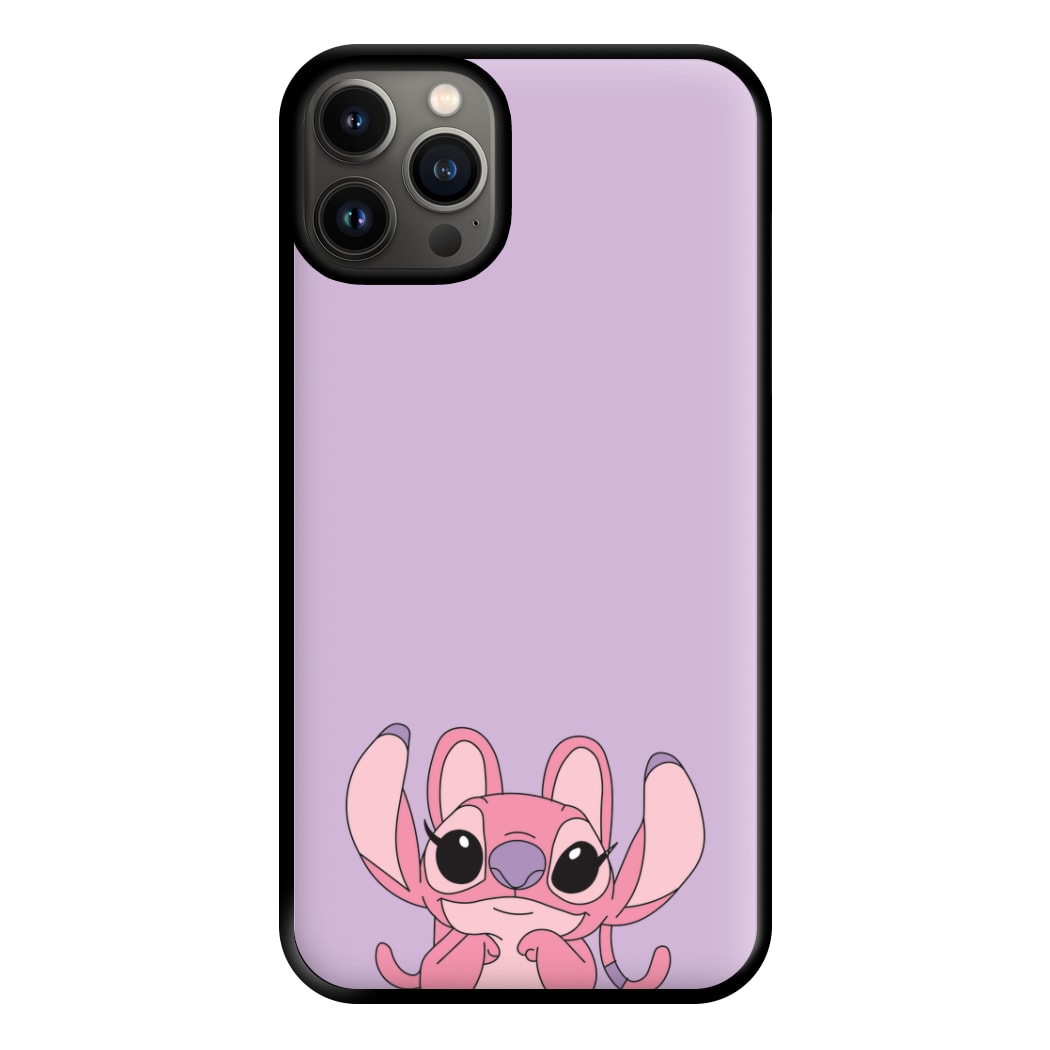 Gazing - Pink Alien Phone Case for iPhone 13