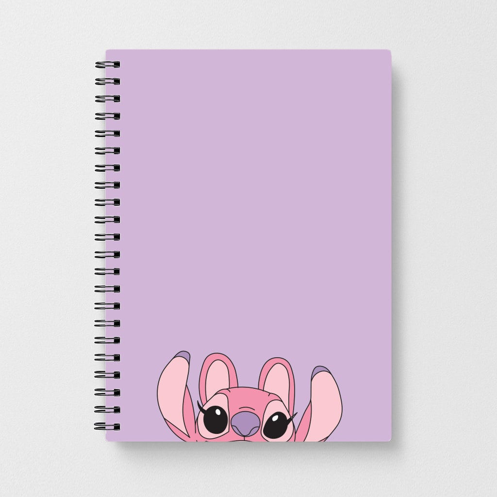 Gazing - Pink Alien Notebook