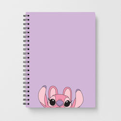 Gazing - Pink Alien Notebook