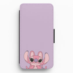 Gazing - Pink Alien Flip / Wallet Phone Case