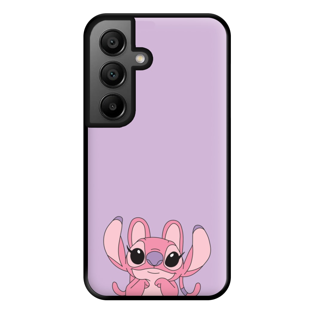 Gazing - Pink Alien Phone Case for Google Pixel 8