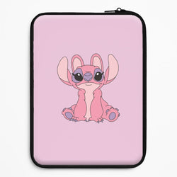 Sitting Down - Pink Alien Universal Laptop Sleeve
