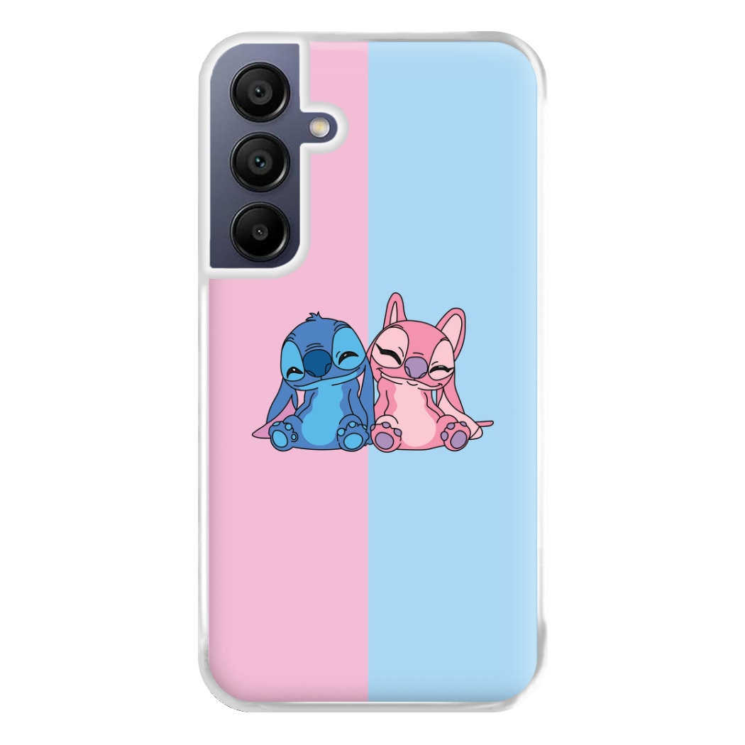 Best Friends - Pink Alien Phone Case for Galaxy A16