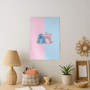 Best Friends - Pink Alien Poster 2