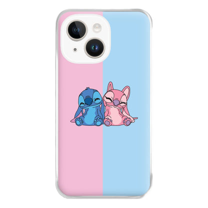 Best Friends - Pink Alien Phone Case for iPhone 14 Plus