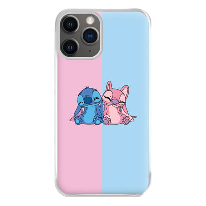 Best Friends - Pink Alien Phone Case for iPhone 12 Pro Max