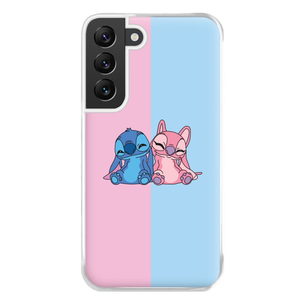 Best Friends - Pink Alien Phone Case for Galaxy S22 Plus