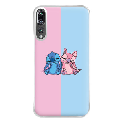 Best Friends - Pink Alien Phone Case for Huawei P20 Pro