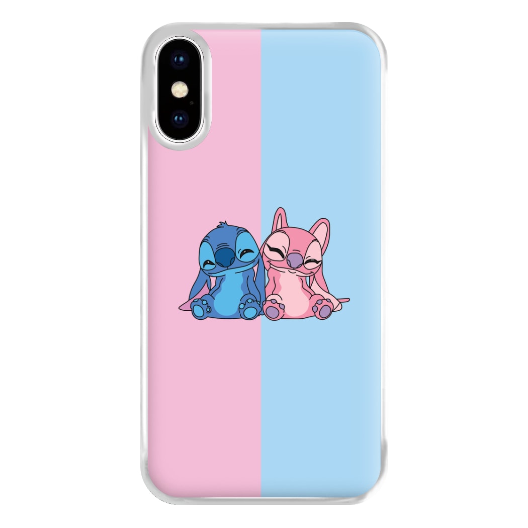 Best Friends - Pink Alien Phone Case for iPhone XS Max