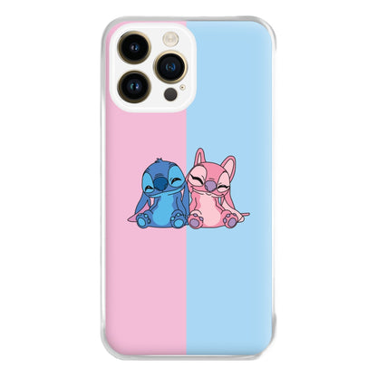 Best Friends - Pink Alien Phone Case for iPhone 14 Pro Max