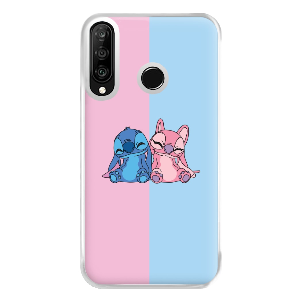 Best Friends - Pink Alien Phone Case for Huawei P30 Lite