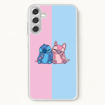 Best Friends - Pink Alien Phone Case for Galaxy A57
