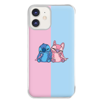 Best Friends - Pink Alien Phone Case for iPhone 11