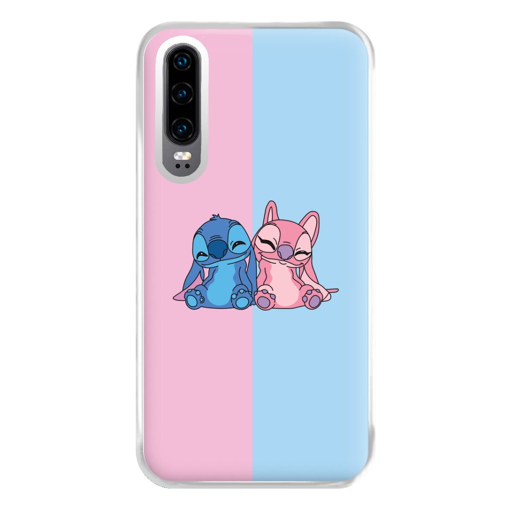 Best Friends - Pink Alien Phone Case for Huawei P30