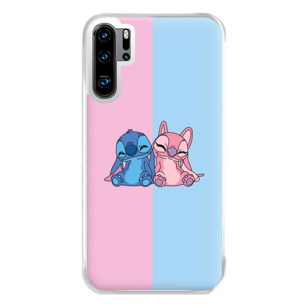 Best Friends - Pink Alien Phone Case for Huawei P30 Pro