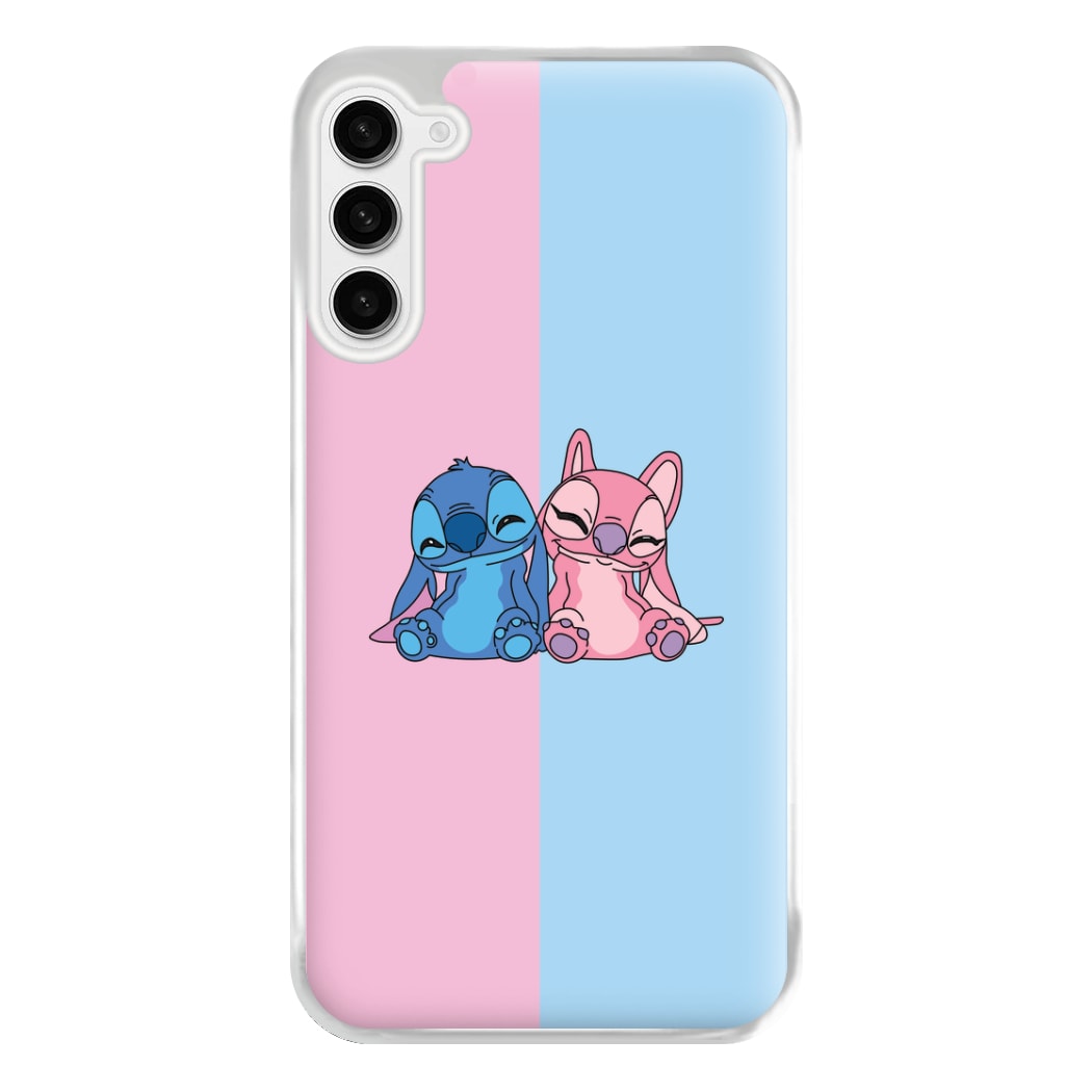 Best Friends - Pink Alien Phone Case for Galaxy S23FE