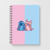 Best Friends - Pink Alien Notebook
