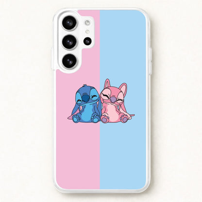 Best Friends - Pink Alien Phone Case for Galaxy S26 Ultra