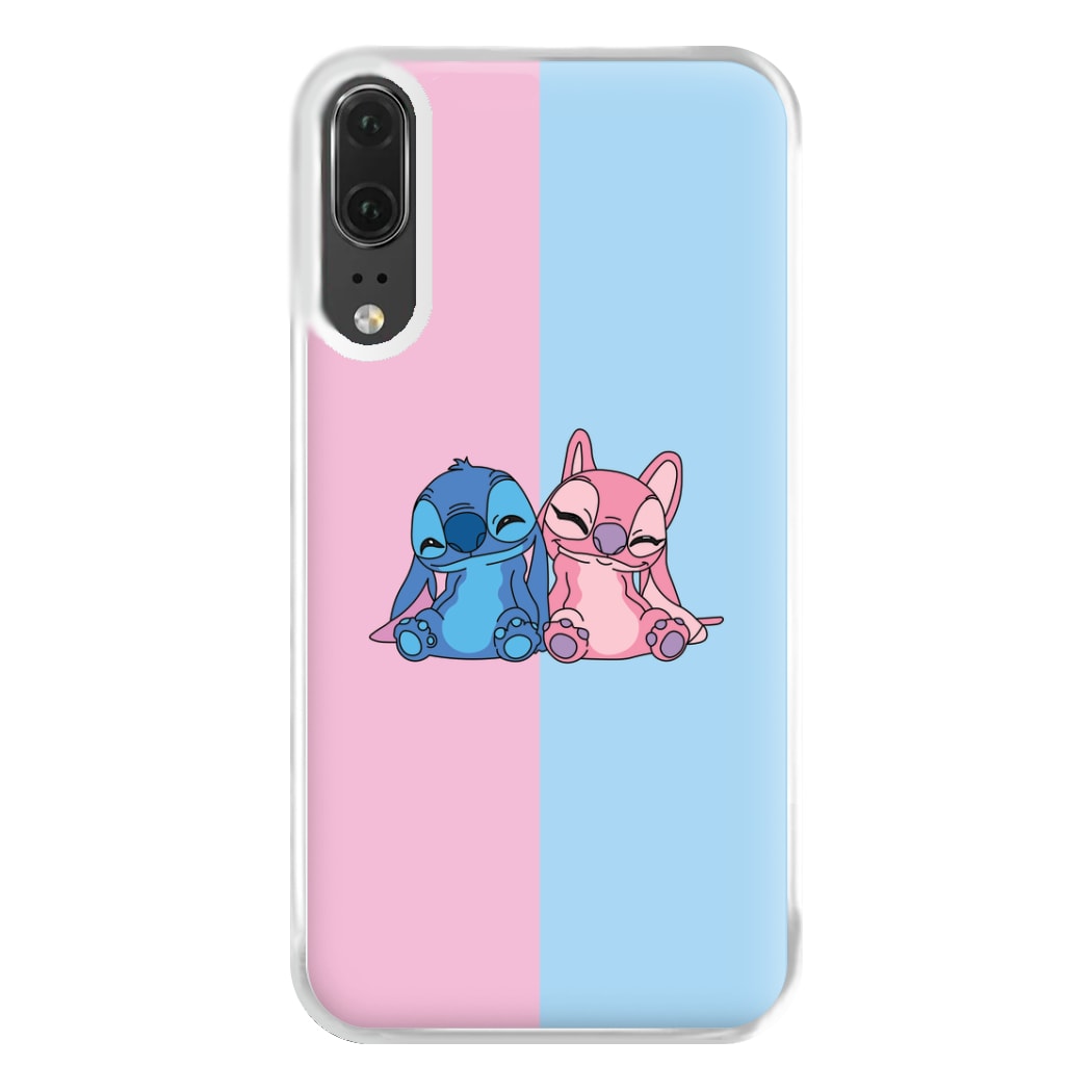 Best Friends - Pink Alien Phone Case for Huawei P20