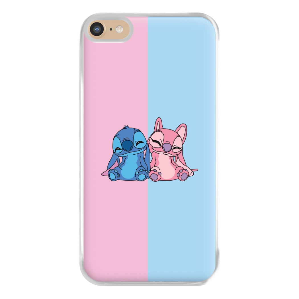 Best Friends - Pink Alien Phone Case for iPhone 6 Plus / 7 Plus / 8 Plus