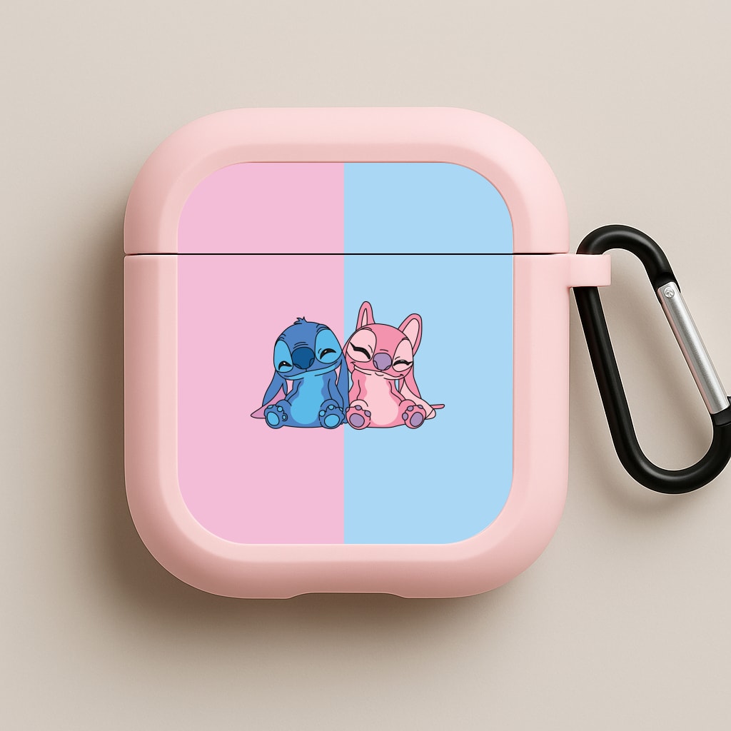 Best Friends - Pink Alien Pink AirPods Case