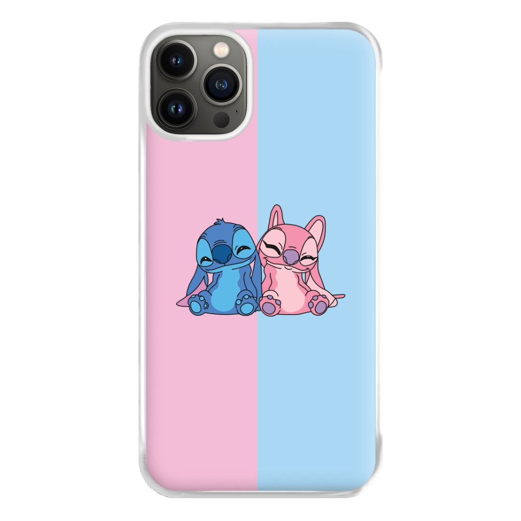 Best Friends - Pink Alien Phone Case for iPhone 13