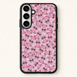 Angel Pink Alien Pattern Phone Case for Galaxy S26