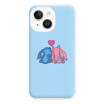 In Love - Pink Alien Phone Case for iPhone 14 Plus