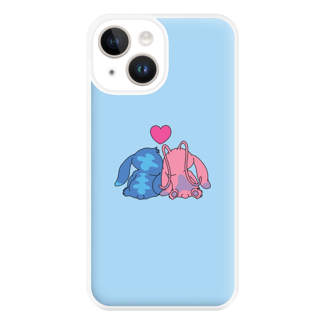 In Love - Pink Alien Phone Case for iPhone 14