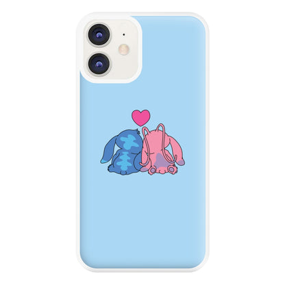 In Love - Pink Alien Phone Case for iPhone 11