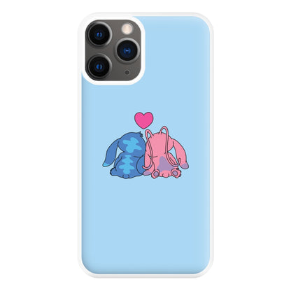 In Love - Pink Alien Phone Case for iPhone 12 Pro Max