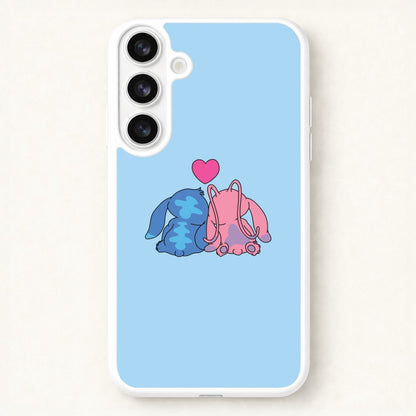 In Love - Pink Alien Phone Case for Galaxy S26