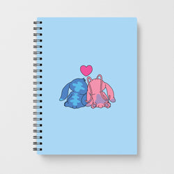 In Love - Pink Alien Notebook