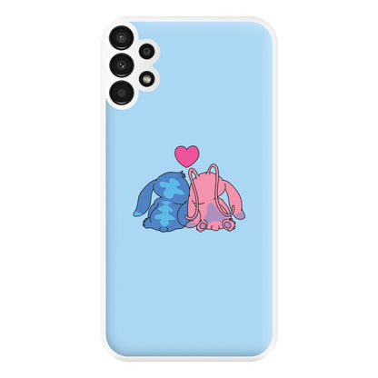 In Love - Pink Alien Phone Case for Galaxy A13