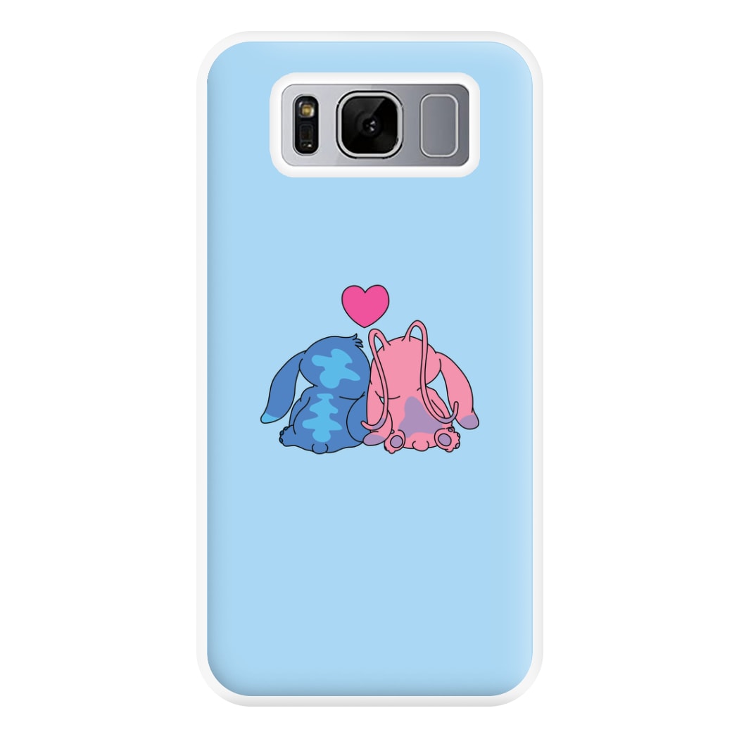 In Love - Pink Alien Phone Case for Galaxy S8 Plus