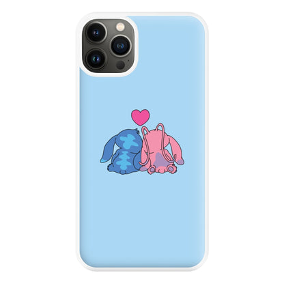 In Love - Pink Alien Phone Case for iPhone 13