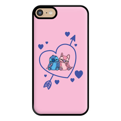 Arrow Heart - Pink Alien Phone Case for iPhone 6 / 7 / 8 / SE