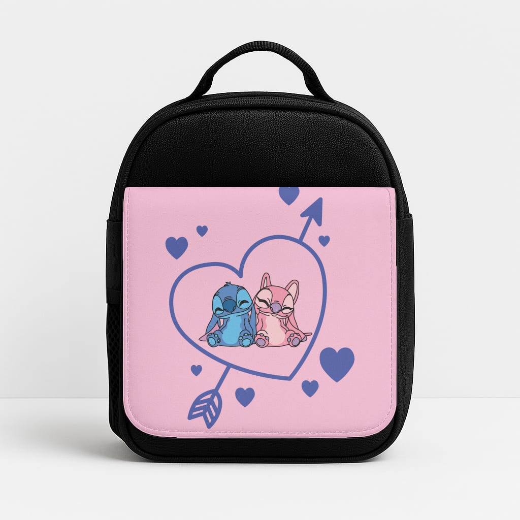 Arrow Heart - Pink Alien Lunchbox
