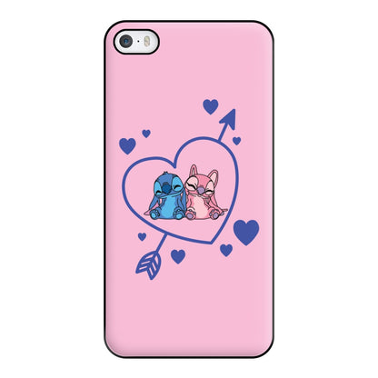 Arrow Heart - Pink Alien Phone Case for iPhone 5 / 5s / SE 2016