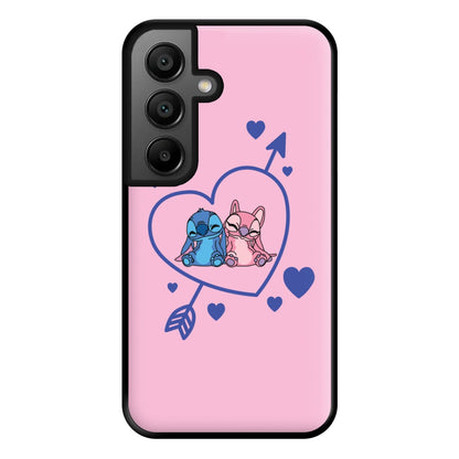 Arrow Heart - Pink Alien Phone Case for Google Pixel 8