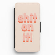Shit On It - FND Flip / Wallet Phone Case 1