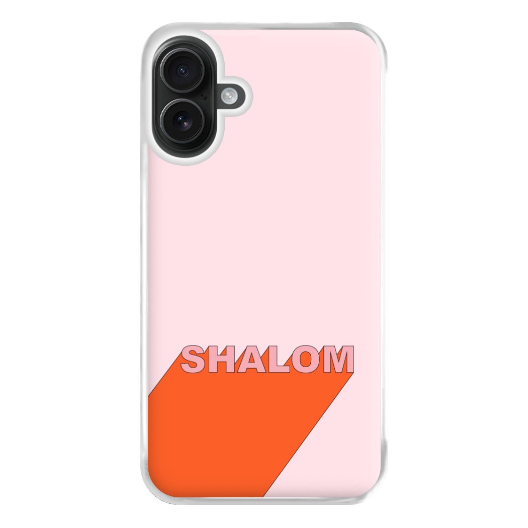 Shalom - FND Phone Case for iPhone 16 Plus