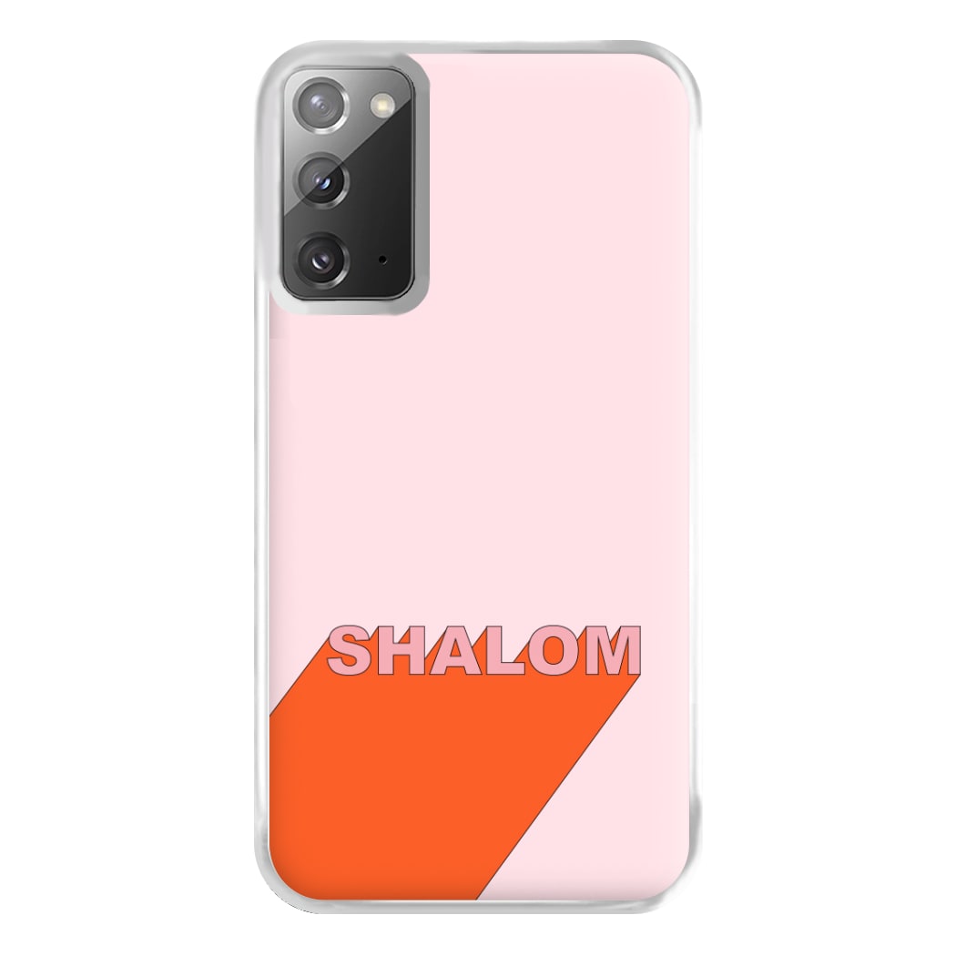 Shalom - FND Phone Case for Galaxy Note 20 Ultra