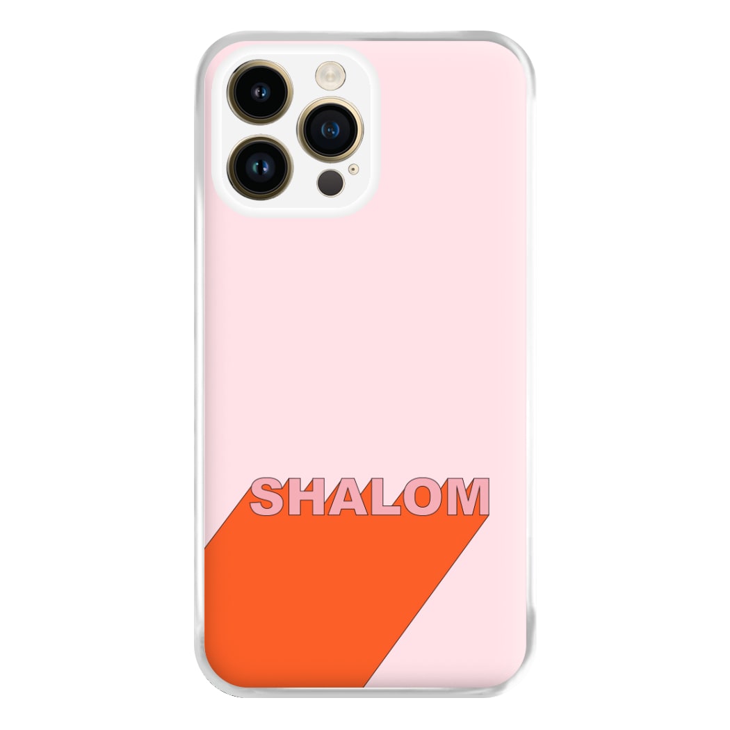 Shalom - FND Phone Case for iPhone 14 Pro Max