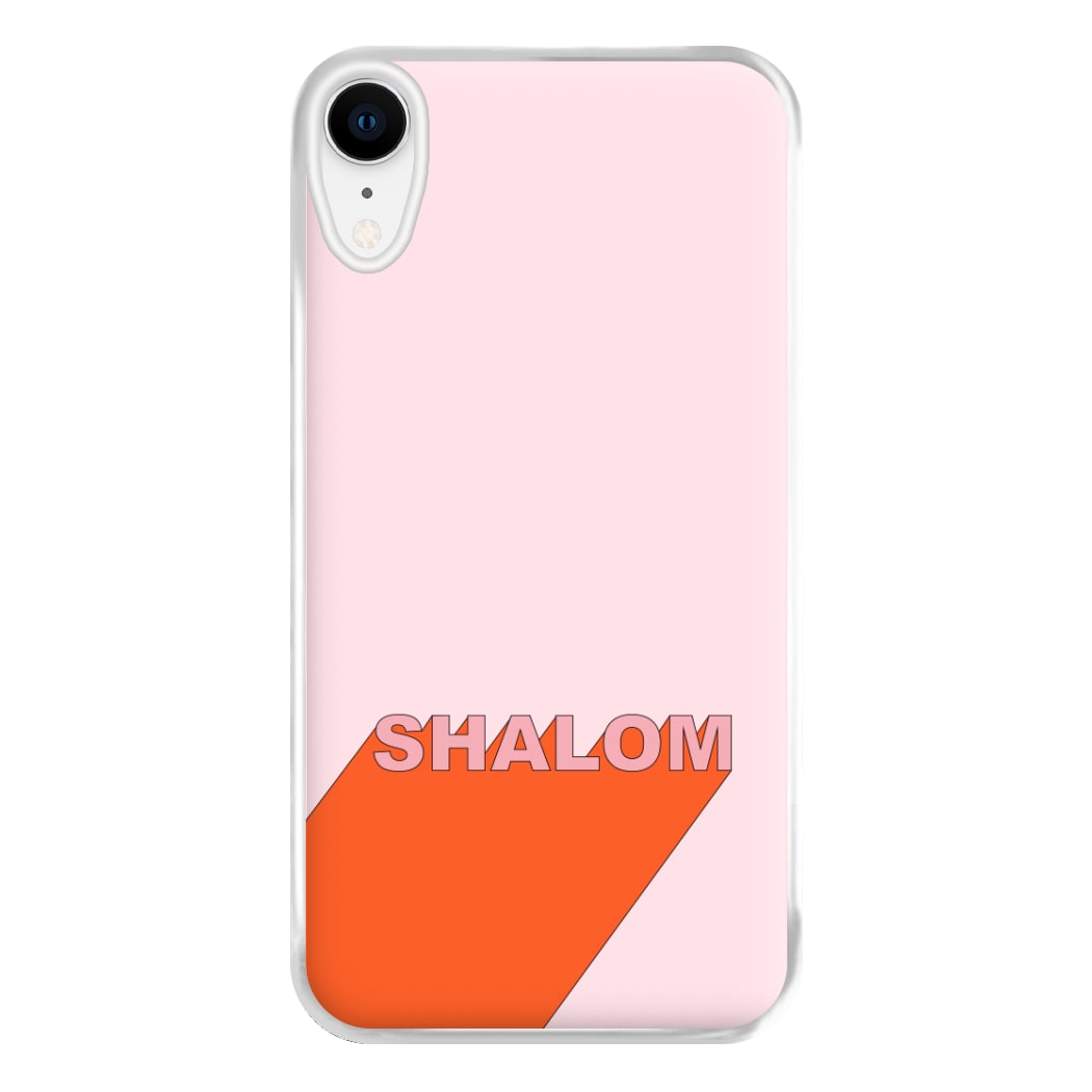 Shalom - FND Phone Case for iPhone XR