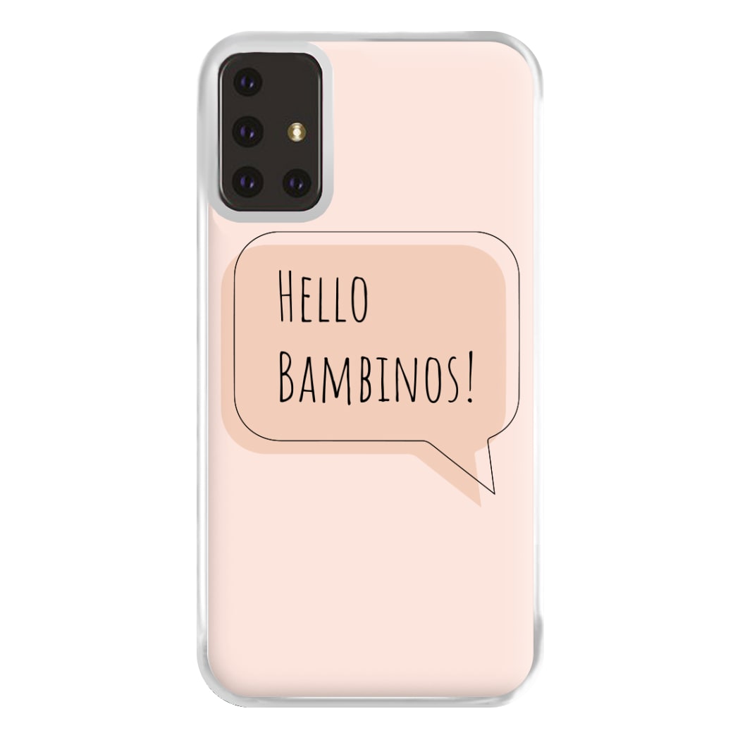 Hello Bambinos - FND Phone Case for Galaxy A71