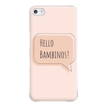 Hello Bambinos - FND Phone Case for iPhone 5 / 5s / SE 2016