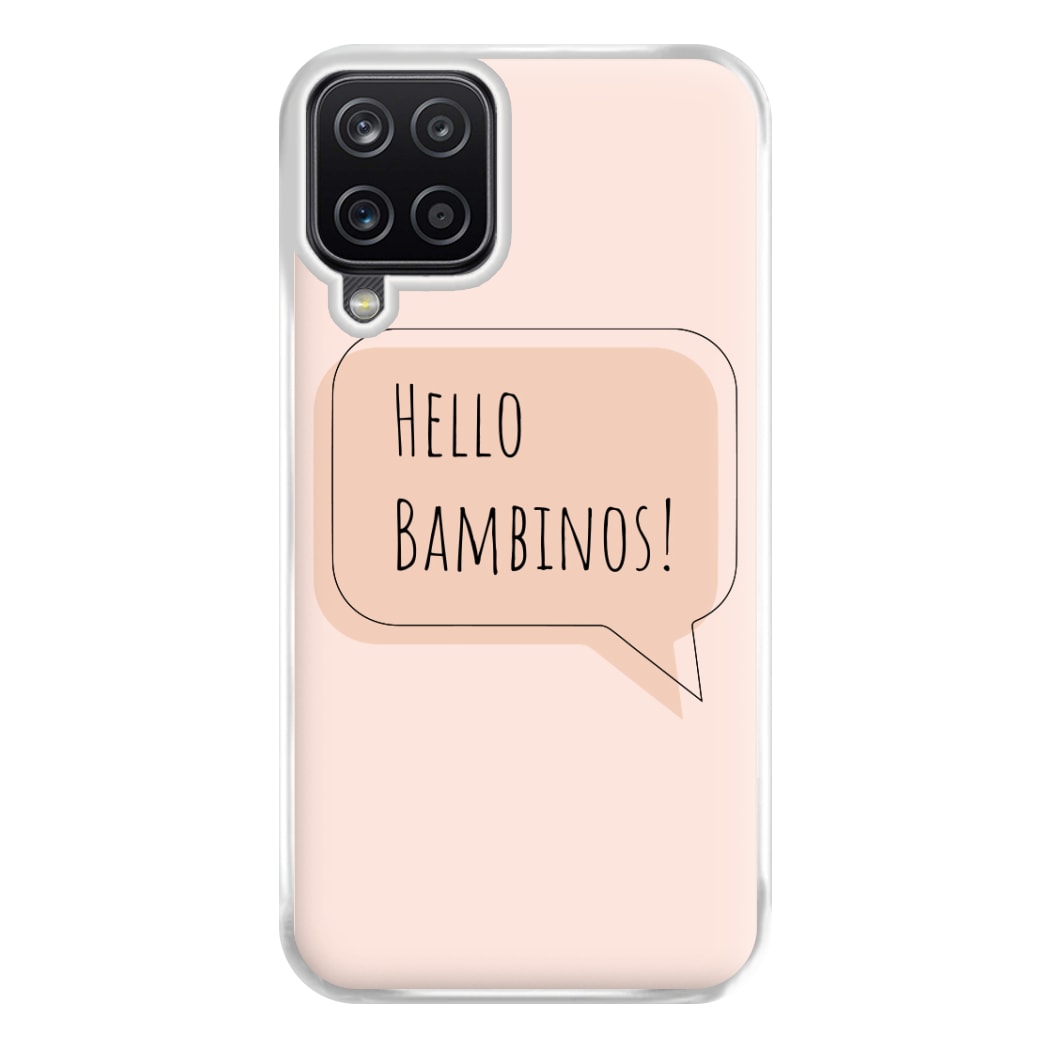 Hello Bambinos - FND Phone Case for Galaxy A12