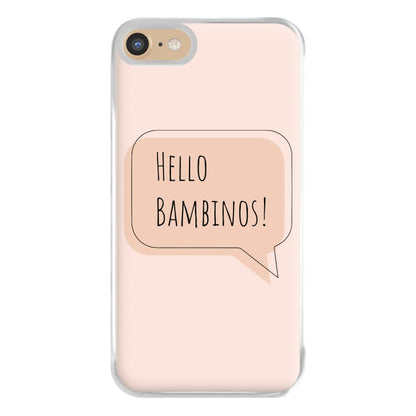 Hello Bambinos - FND Phone Case for iPhone 6 / 7 / 8 / SE